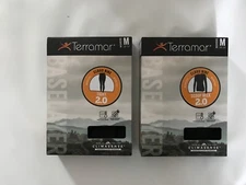 TERRAMAR Cloud Nine 2.0 BASE LAYER 2 PC SET Pants SHIRT Womens MEDIUM 10/12 NEW