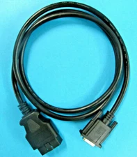 OBD2 OBDII Cable Compatible with JDiag M100 and V600B Scan Tool Code Reader 5FT