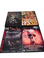Horror DVD Movies Lot Of 4 - 21 Total Movies