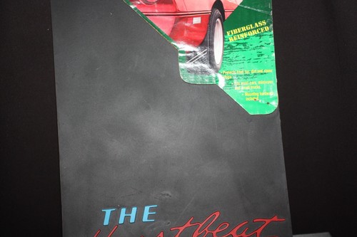 Vintage Plasticolor Splash Guards Chevrolet "Heartbeat of America" 8"x15" NOS A - Foto 3 di 12