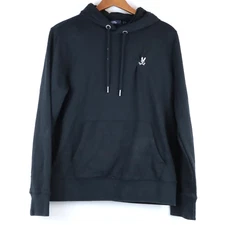 Psycho Bunny Levy Essential Fleece Hoodie Pullover Sweatshirt Men's Medium