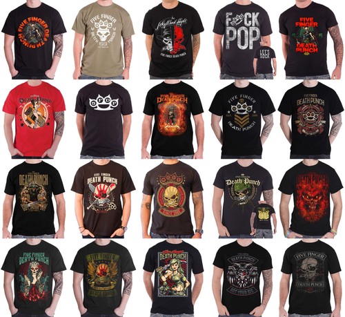 Death Punch T Shirt official band logo 