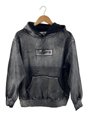 Supreme Hoodie 24SS MM6 Foil Box Logo Hooded Sweatshirt S Cotton 