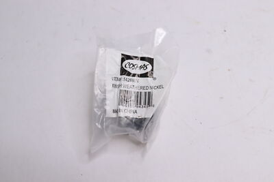 Cosmas Cabinet Knob Weathered Nickel Zinc 1426WN 