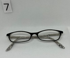Nicole miller eyelet black eyeglasses black web 140mm