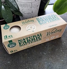 Woolzies 3XL Dryer Balls Natural Fabric Softener, Hypoallergenic Wool White NIB!