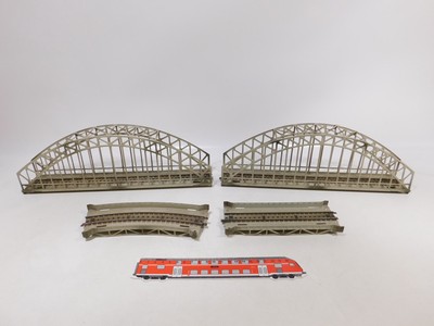 EA472-3# Märklin H0 AC Lot Bridges Slightly Rusty M-Track 7163 7167 7168
