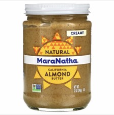 MaraNatha Almond Butter Creamy 12 oz 340 g All-Natural, Gluten-Free, Kosher