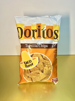   New Limited Edition Doritos TACO FLAVOR Potato Tortilla Chips 9oz