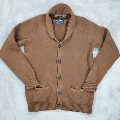 American Eagle Sweater Mens XL Athletic Cardigan Chunky