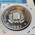 Dominican Republic 10 Pesos Silver Proof Km 57 1982 **Intl Year Of The Child** — photo 5