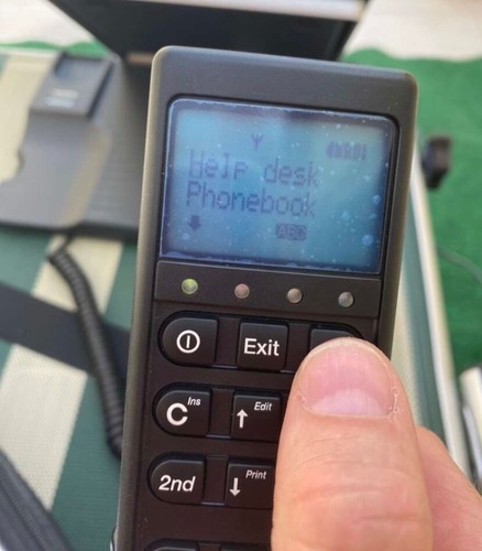 Blackout Satellitentelefon aus den 90er Jahren THRANE & THRANE - Zdjęcie 13 z 13