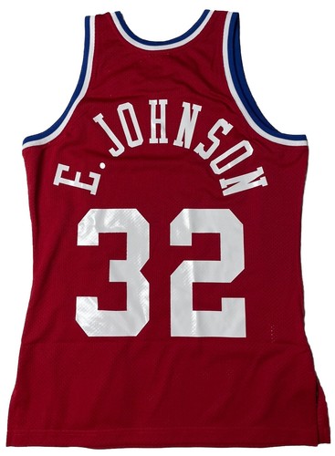 MITCHELL & NESS AUTHENTIC MAGIC JOHNSON M $300 RETAIL ALL-STAR GAME JERSEY - Picture 3 of 6