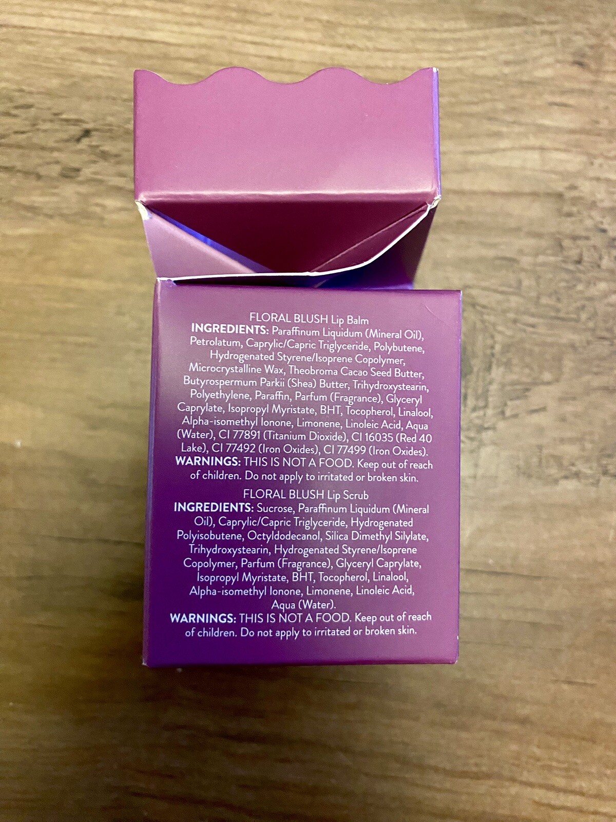 Boots Floral Blush Lip Balm Cracker eBay