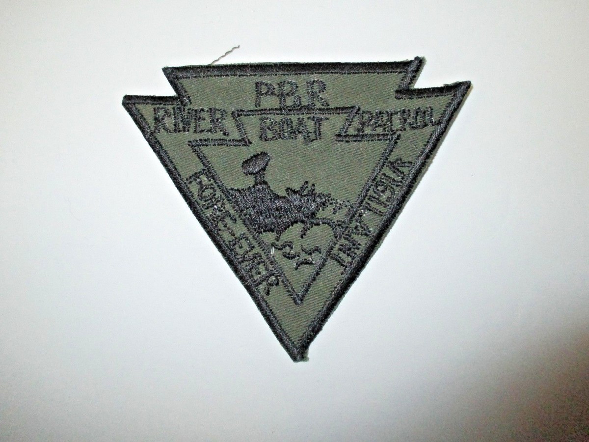 b7356 US Army Vietnam Patrol Boat River PBR Fore Ever Vigilant