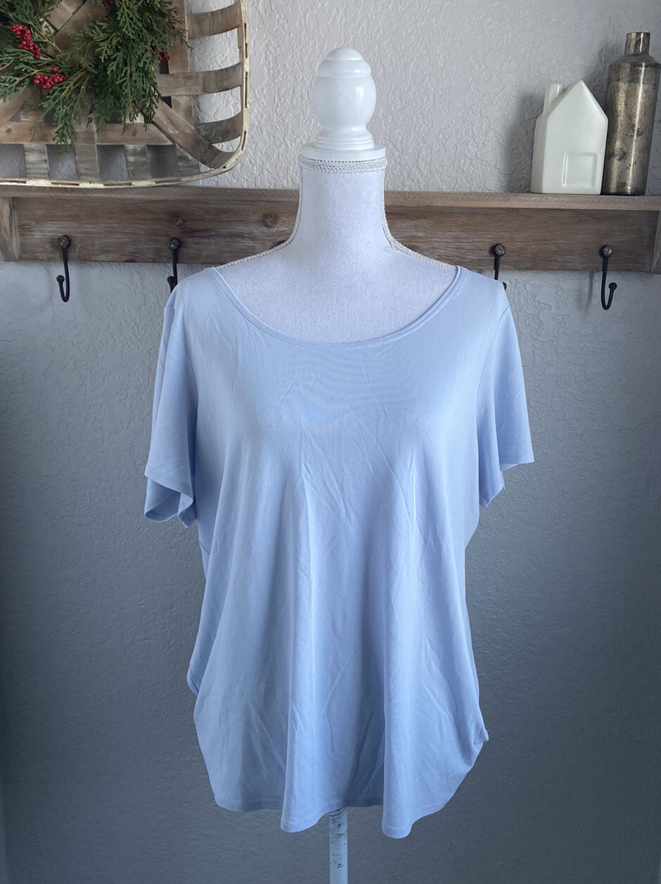 eileen fisher silk jersey top