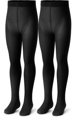 Bellivalini Kinder Mädchen Strumpfhose Mikrofaser 2 Pack 40 DEN 92-158 Sportlich