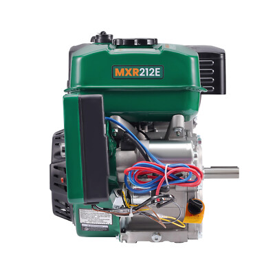 #ad #ad Electric Start Gas Engine Motor 212cc 4 Stroke 7HP Horizontal Water Pump $189.98