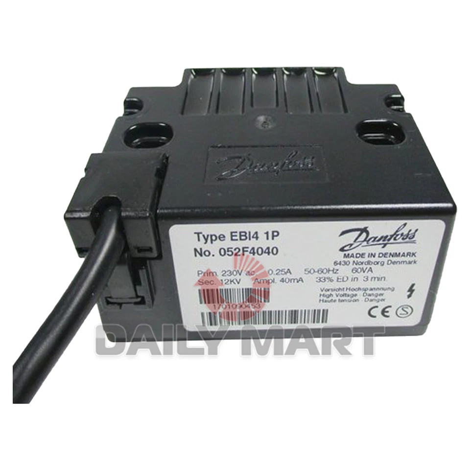 New In Box DANFOSS EBI4 1P No.052F4040 Ignition transformer For burner - Image 2 of 4