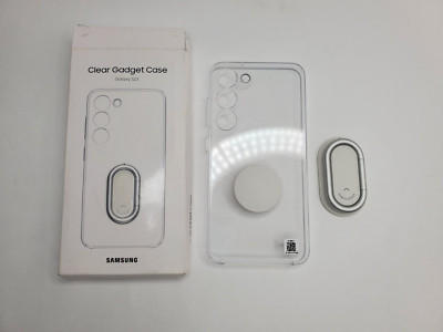 GENUINE Samsung Clear Gadget Cover Case Galaxy S23 EF-XS911CTEGUS