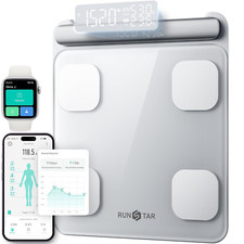 Smart Scale for Body Weight and Fat Percentage FSA HSA Eligible, 8-Electrode Dig