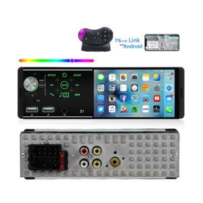 4.1'' 1DIN AUTORADIO MIT BLUETOOTH Touchscreen AUX IN USB FM MP5 Player IPS