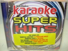 DJ's Choice KARAOKE SUPER HITS CD G 2002 TUTM NEW