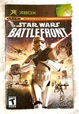 MANUAL ONLY - Star Wars Battlefront Microsoft Xbox Authentic