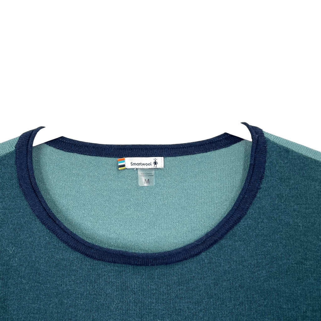 Smartwool Shadow Pine Colorblock Crew Sweater Siz… - image 3