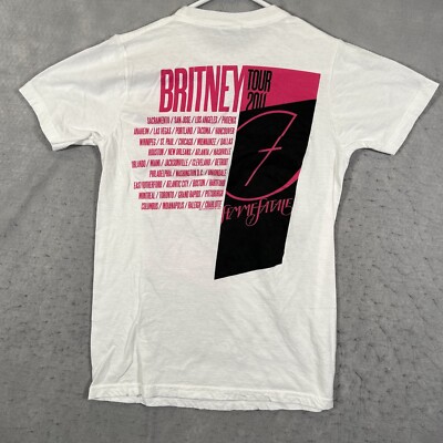 Britney Spears Tour 2011 Tシャツ NickiMinaj Britney Spears Tour
