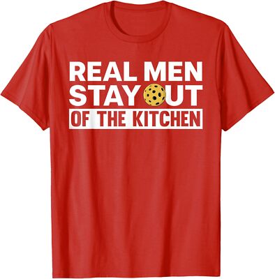 Cool Pickleball Pickle Ball Sports Team Kitchen Unisex T-Shirt