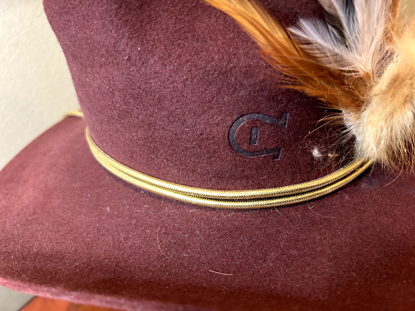 Vintage Firebrand Womens Charlie 1 Horse Custom Hat image 5