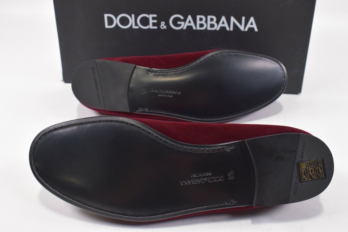 Dolce&Gabbana NWB Loafers / Slippers Size 41.5 8.5 US In Red  display picture 2