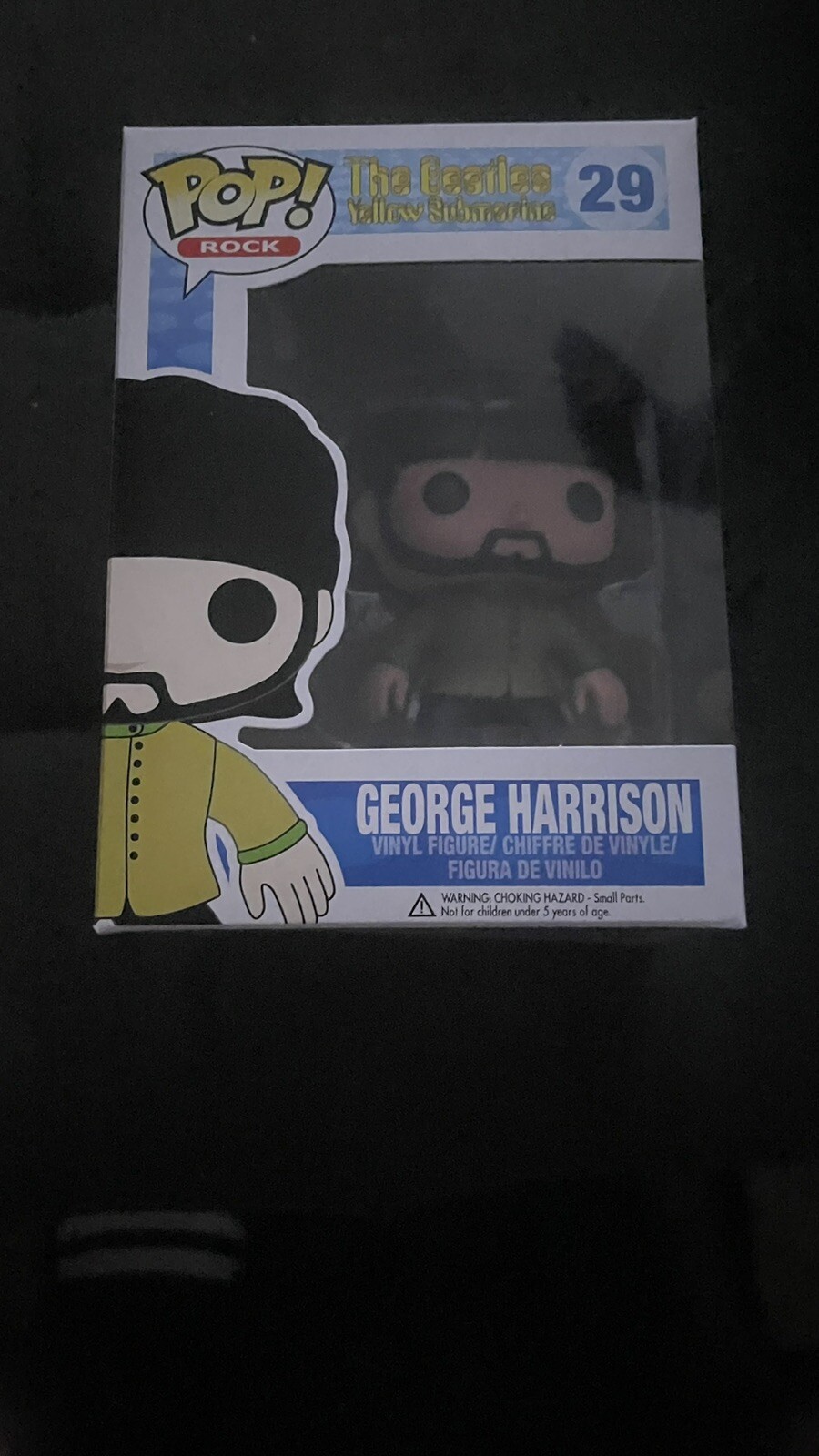 Funko Pop The Beatles George Harrison #29 Vaulted With Pop Protector
