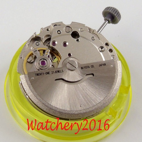 21 JEWELS Miyota 8215 DATARIO OROLOGIO MECCANICO AUTOMATICO OROLOGIO  MOVIMENTO parte | eBay