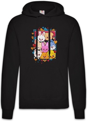 Cute Korean Kids Herren Hoodie Music Kpop K-Pop 4th Generation Stray Boy Group