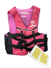 Yamaha Womens Pink Life Jacket Vest PFD 2XL New WaveRunner Jet Ski PWC Nylon