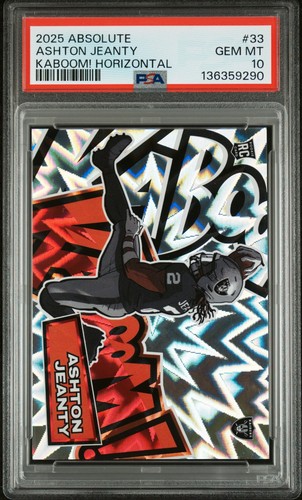 2025 Panini Absolute Ashton Jeanty Base (PSA 10)