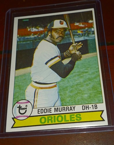 1979 TOPPS EDDIE MURRAY, DALE MURPHY, TRAMMELL CARTER MORRIS WHITAKER *EX+/NrMT* - Foto 5 di 14