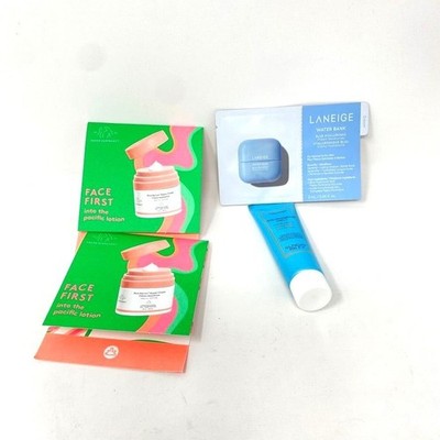 Sampler 4 Pack Drunk Elephant Laneige Sunday Riley Travel Skincare