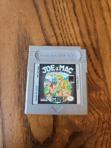 Joe & Mac Nintendo Game Boy Tested 