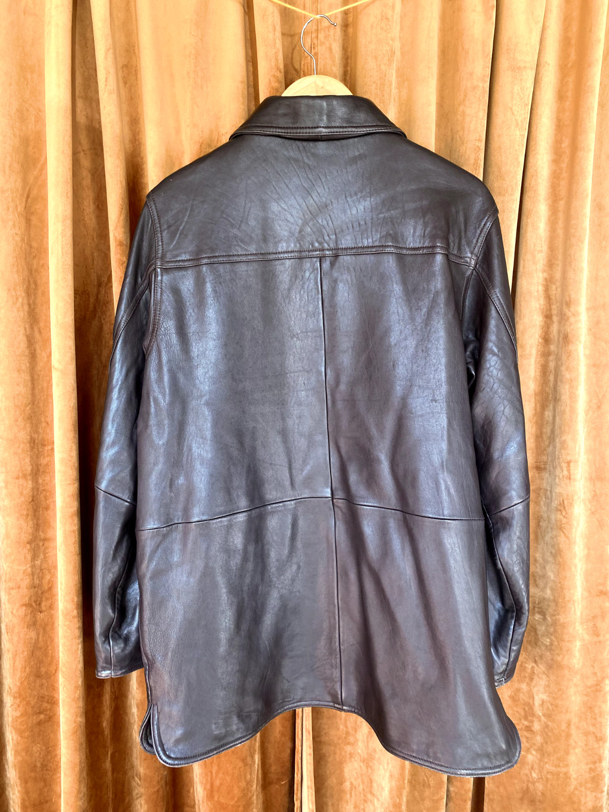 Super Soft Chocolate Leather Elements Jacket Men'… - image 6