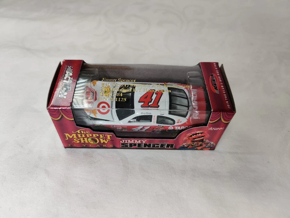 RCCA Nascar 02 Target Muppets 25th #41 Jimmy Spencer 1/64 Diecast Car LE 1/1584 - Image 3 of 4
