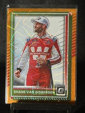 2025 Panini Donruss Nascar - Shane Van Gisbergen #80 Optic Orange Velocity Prizm
