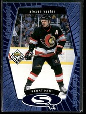 1998-99 UD Choice #SQ10 Alexei Yashin StarQuest Blue