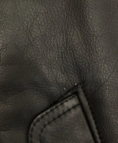 casual leather Leather Jacket Made in Japan Men's Size M Black image 7