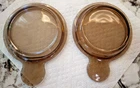Vintage PYREX Vision Grab It Bowl Amber Replacement Lid P-150-C Corning ware