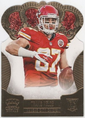 2013 Panini Crown Royale 194 Travis Kelce Bronze Die-Cut Crown NM 725043