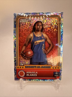 Mikayla Blakes 2024 Topps Chrome McDonald's AA McFlurry Refractor #51 Vanderbilt