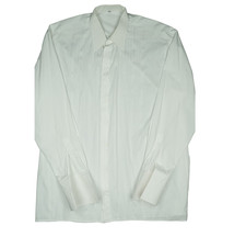 Long sleeve shirt 41 126/4 XL white men's business wedding for cufflink classy